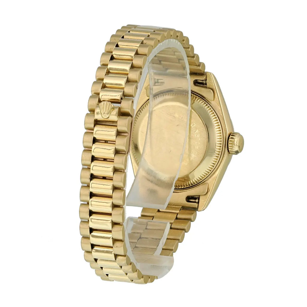 Rolex Gold Champagne Dial Ladies - Hình 2