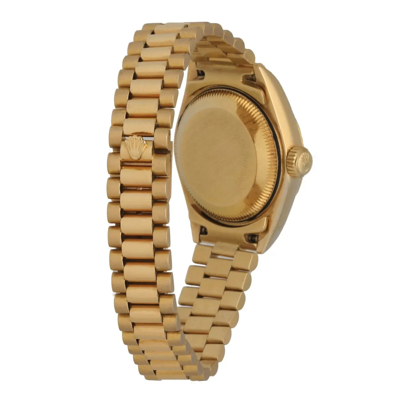datejust Rolex Gold Black Dial - Hình 4