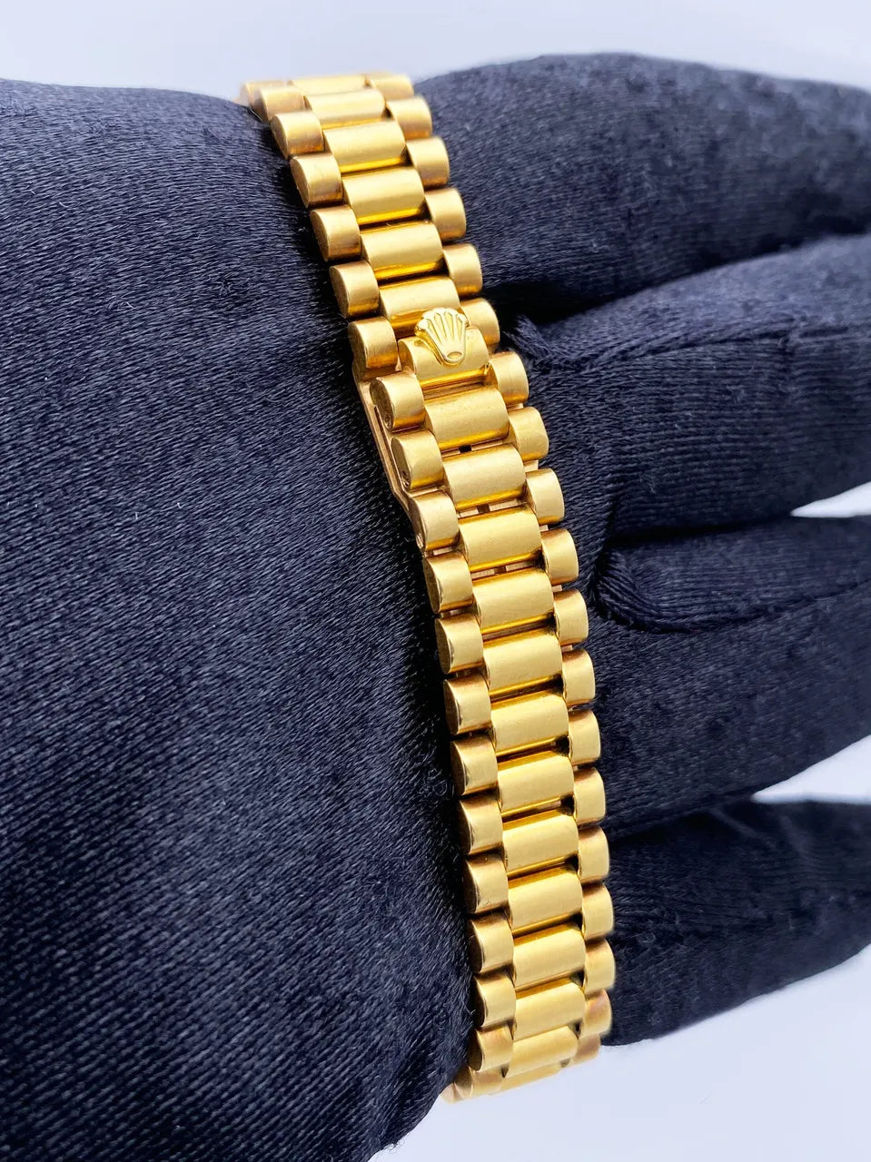 Rolex Datejust Gold White Roman - Hình 7
