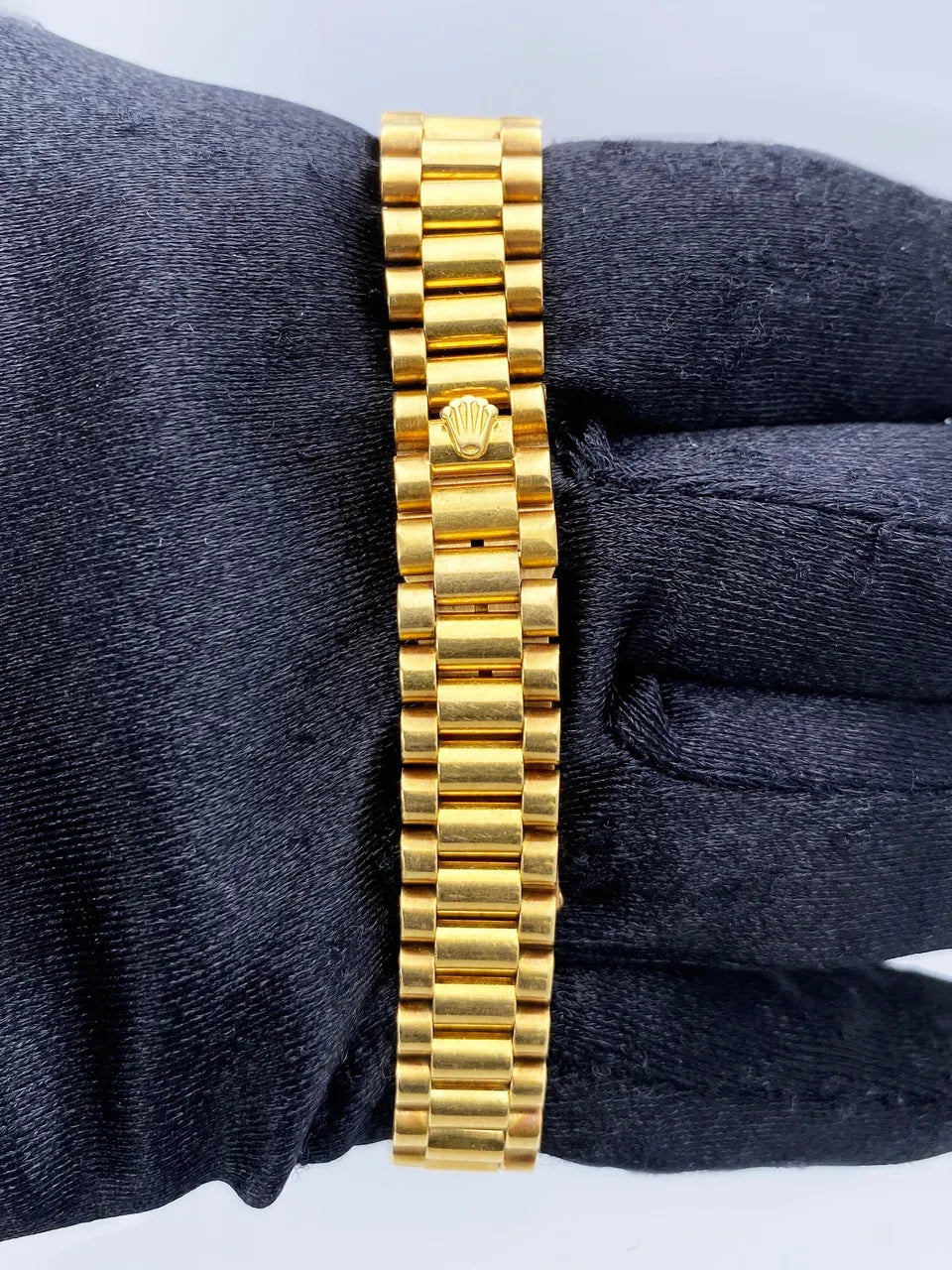 Rolex Datejust Gold White Roman - Hình 8