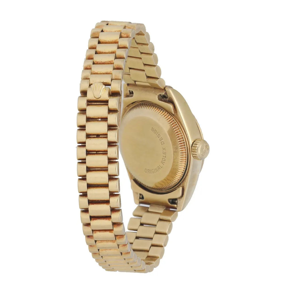 Rolex Gold Blue Datejust - Hình 3