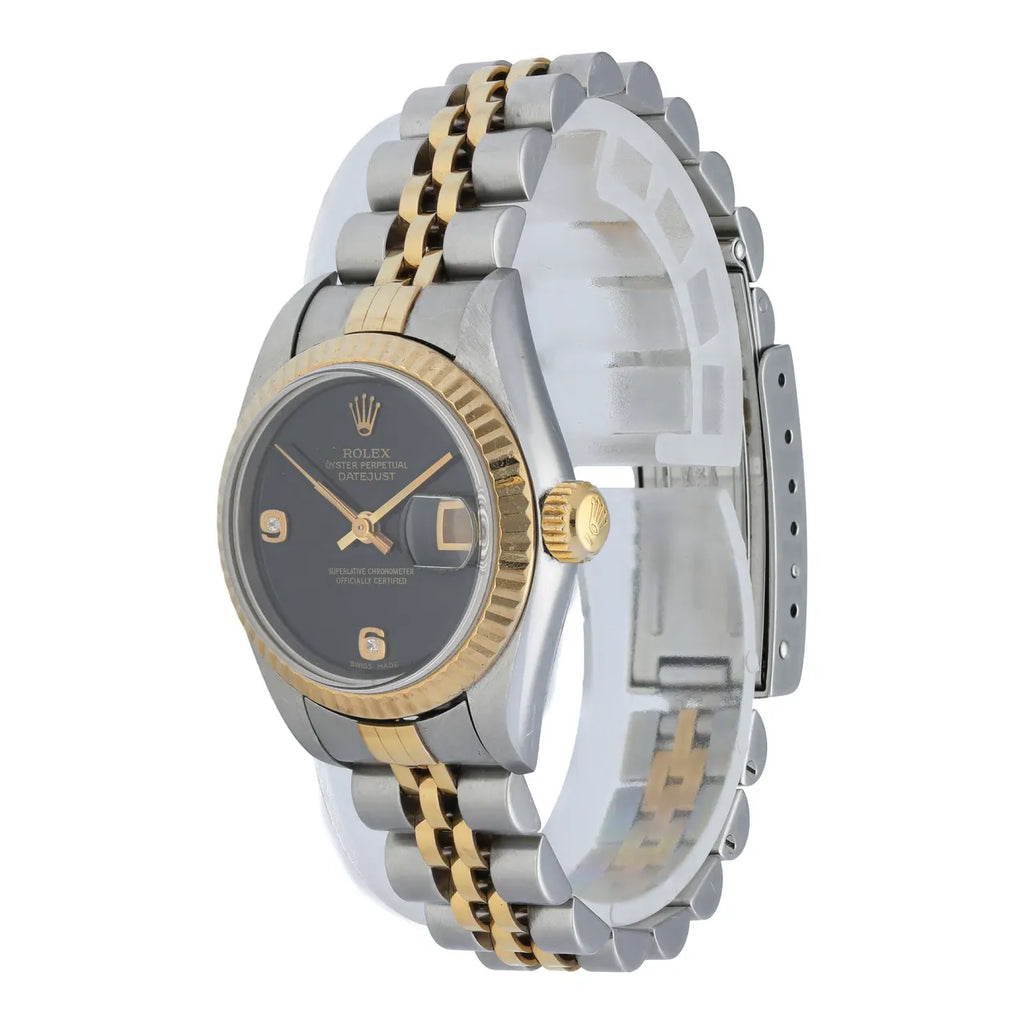 Rolex Gray Diamond Datejust - Hình 2