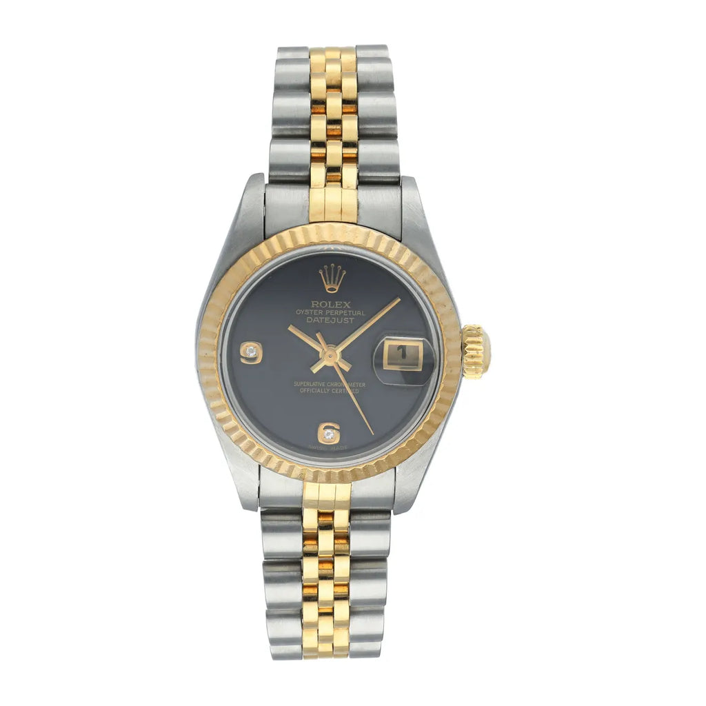 Rolex Gray Diamond Datejust