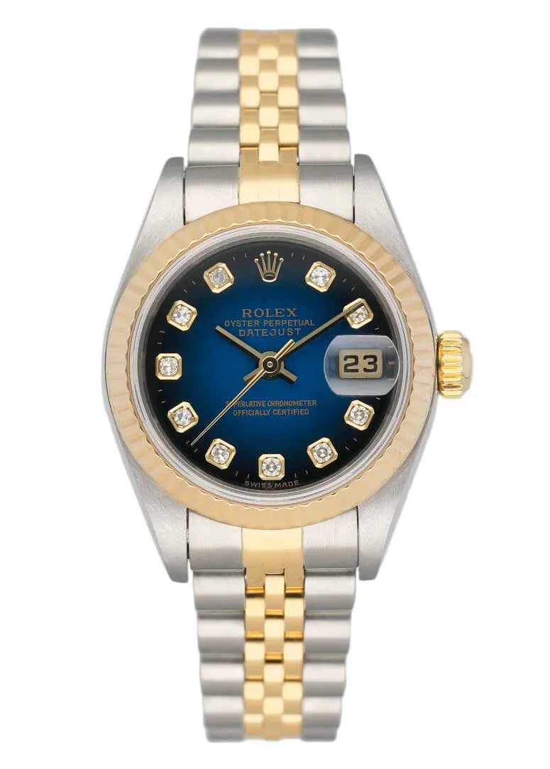 Rolex Datejust Blue Diamond two