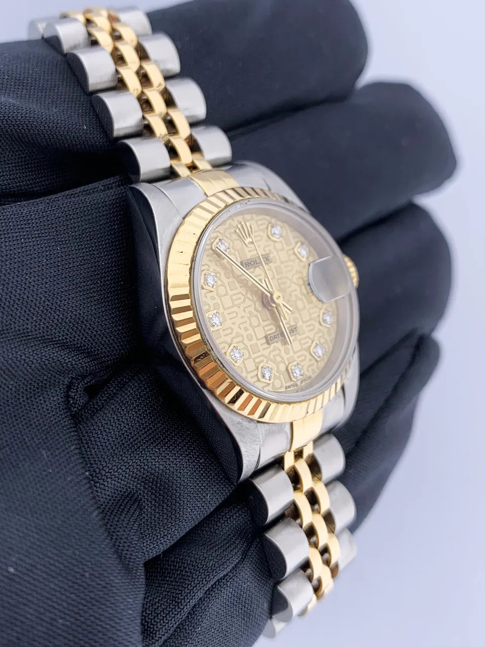 Rolex Gold Tapestry Dial - Hình 3