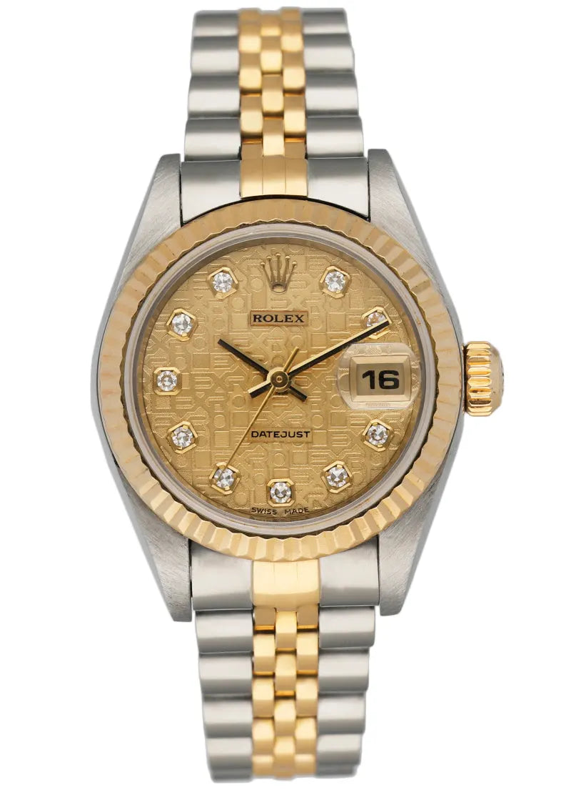 Rolex Gold Tapestry Dial