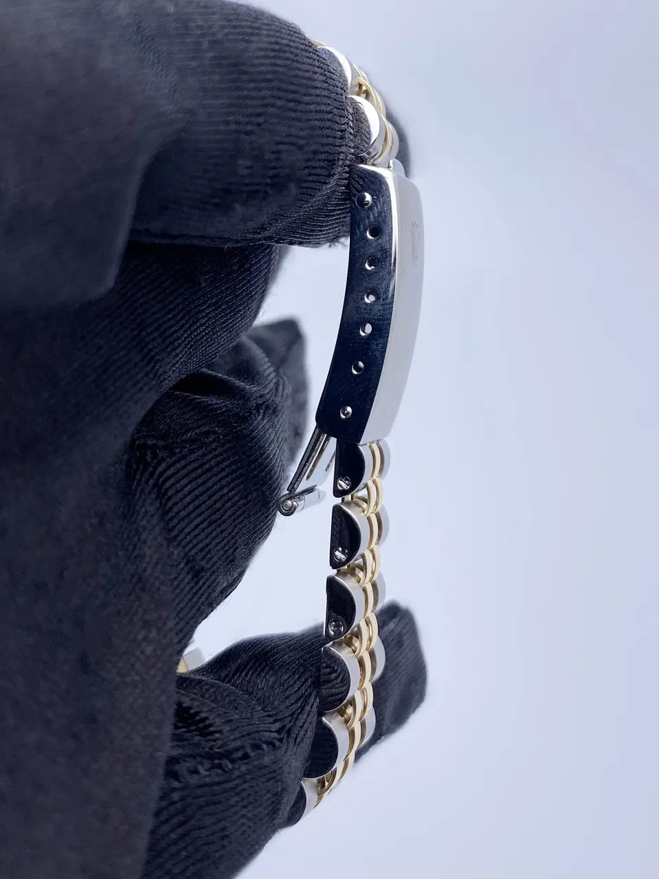 Rolex Bi-Metal Blue Diamond - Hình 6