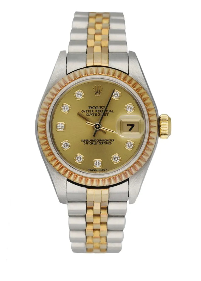 Rolex Gold Dial Diamonds