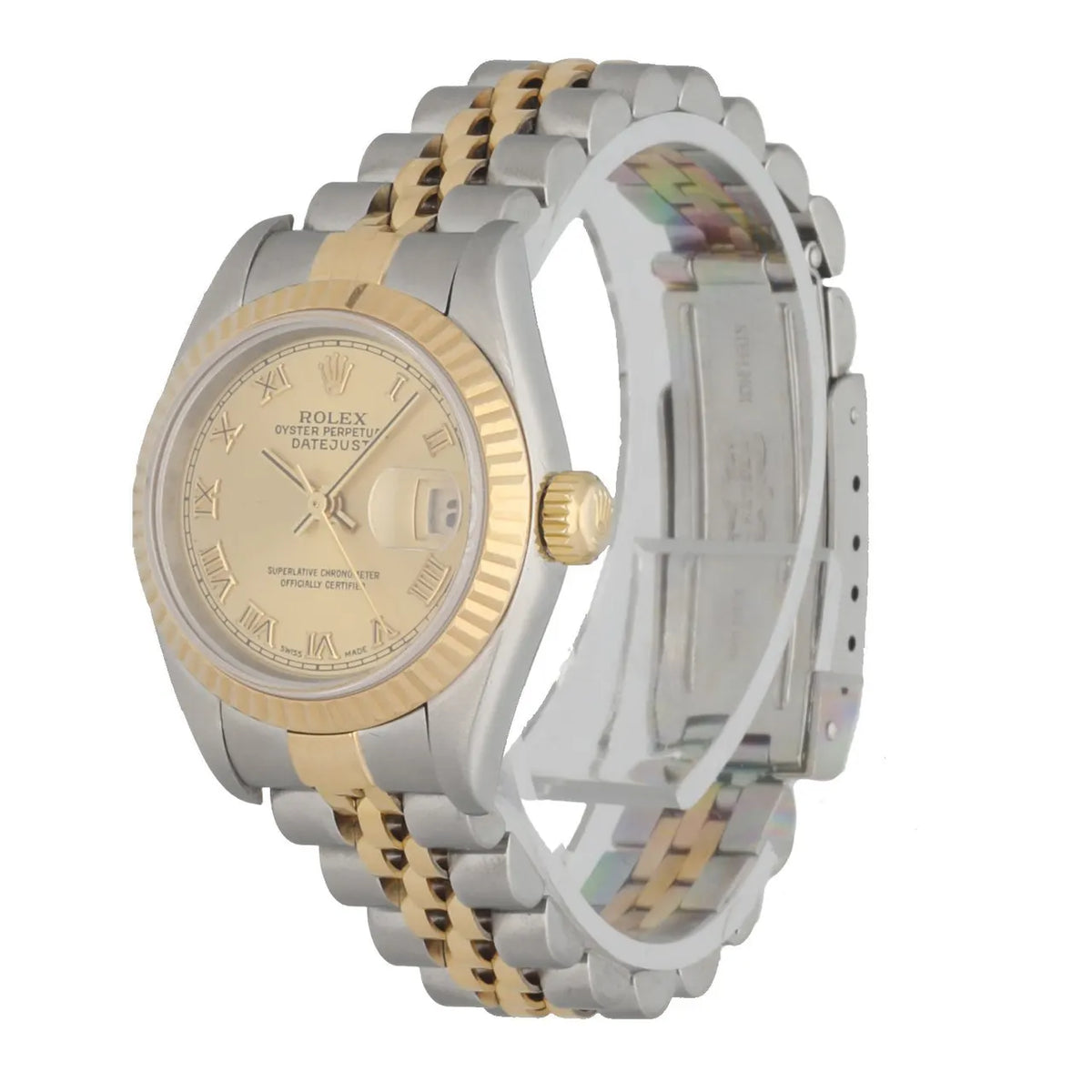 Rolex Two-Tone Champagne Dial datejust gold - Hình 2