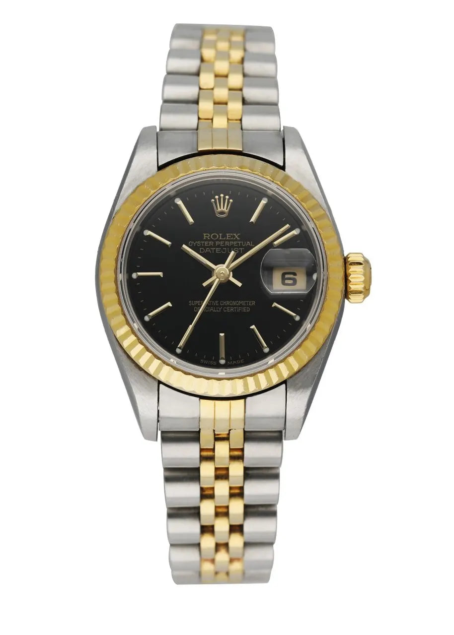 Rolex Two-Tone Black Dial