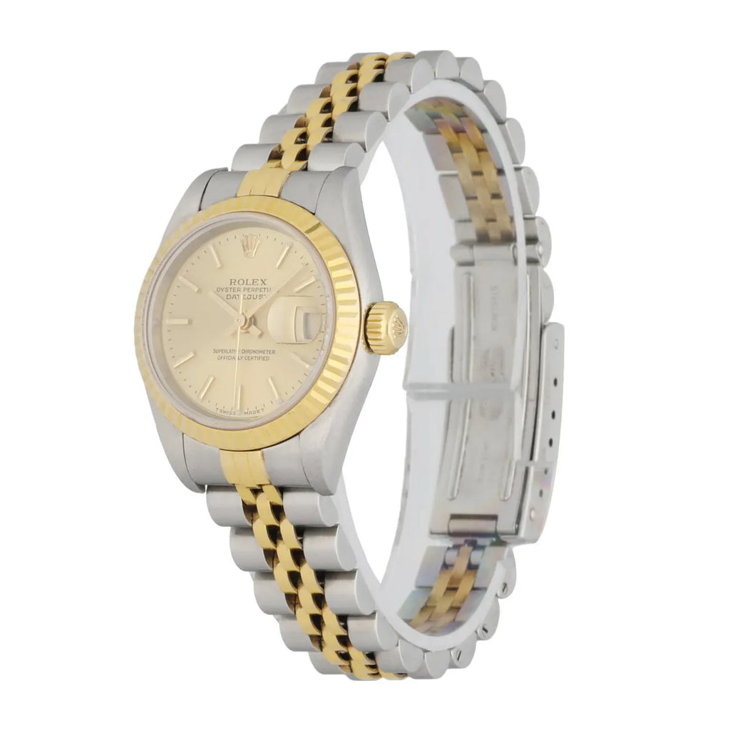 two Rolex Gold Champagne Jubilee Datejust - Hình 2