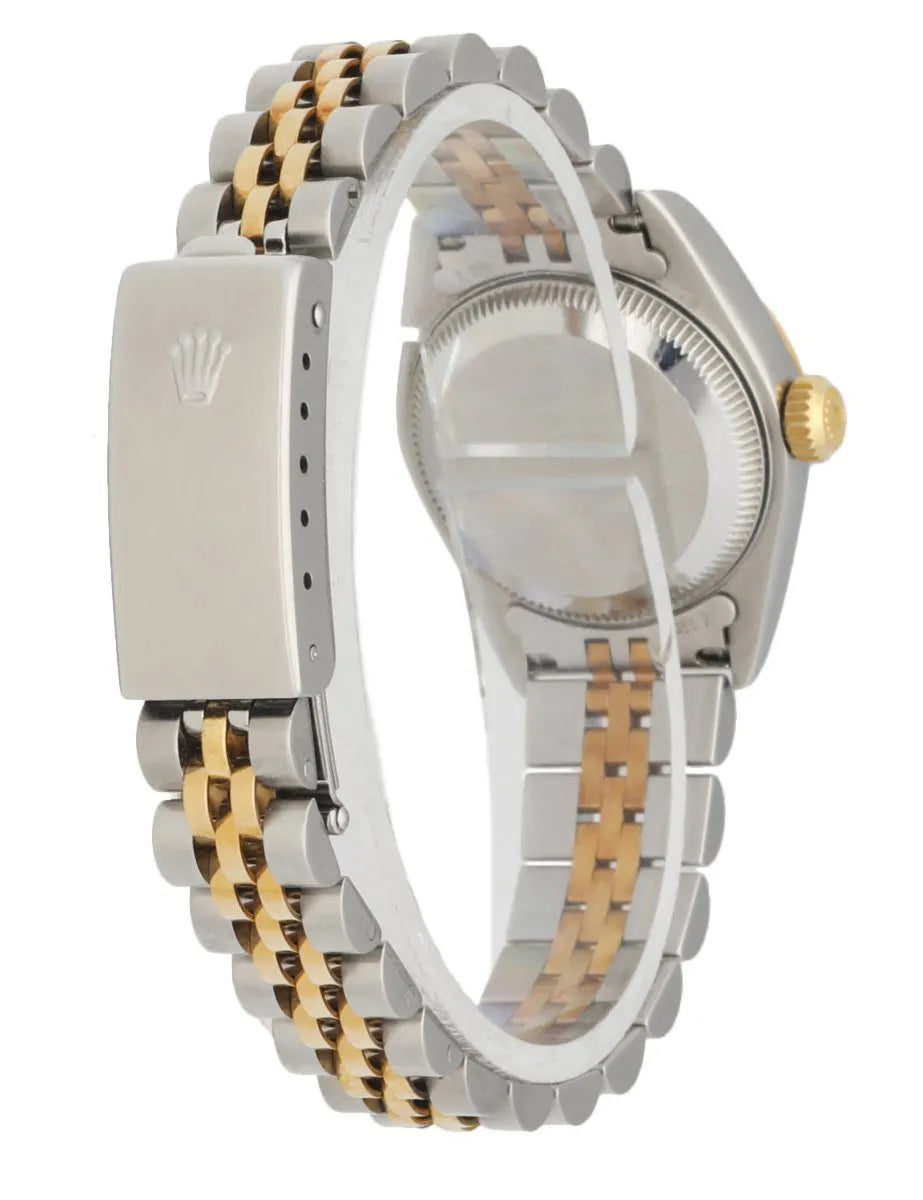 datejust Rolex Silver Dial Two-Tone - Hình 4