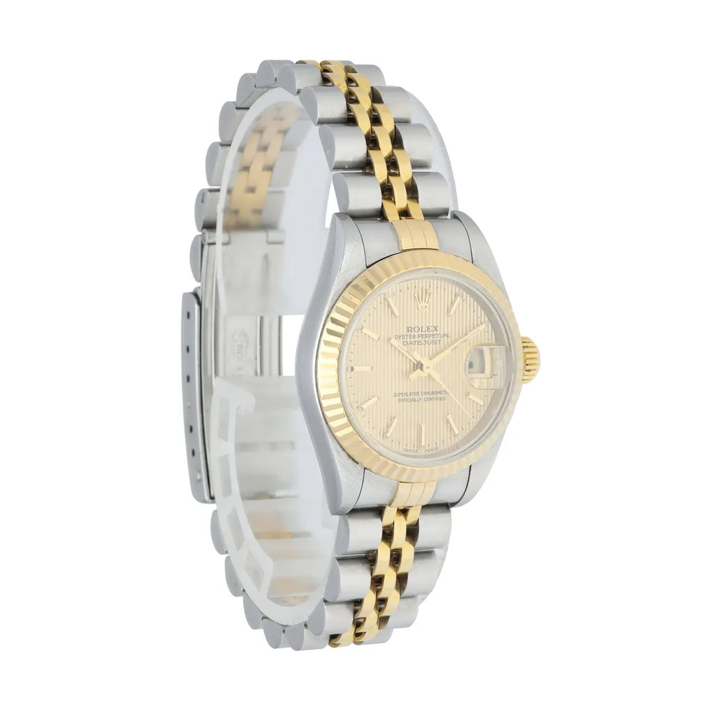 Rolex Datejust Two Tone Gold - Hình 7