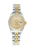 Rolex Datejust Two Tone Gold