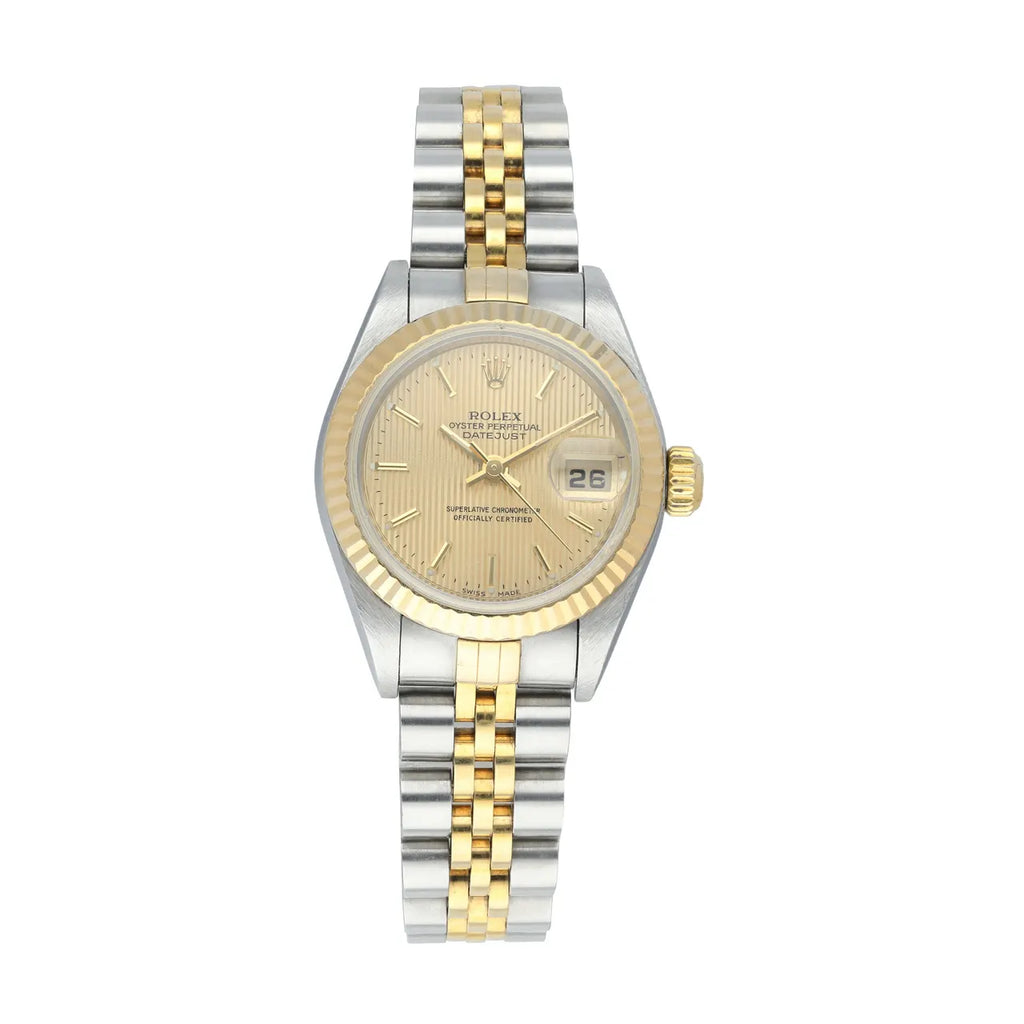 Rolex Datejust Two Tone Gold - Hình 9
