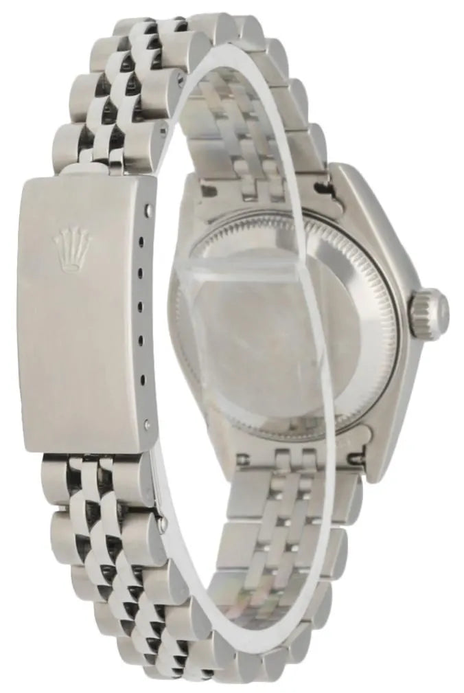 oyster Rolex Datejust Silver Diamond Dial - Hình 3