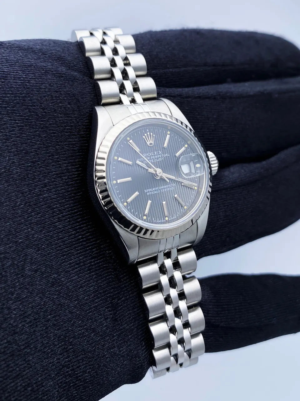 Rolex Datejust Slate Dial Steel - Hình 3