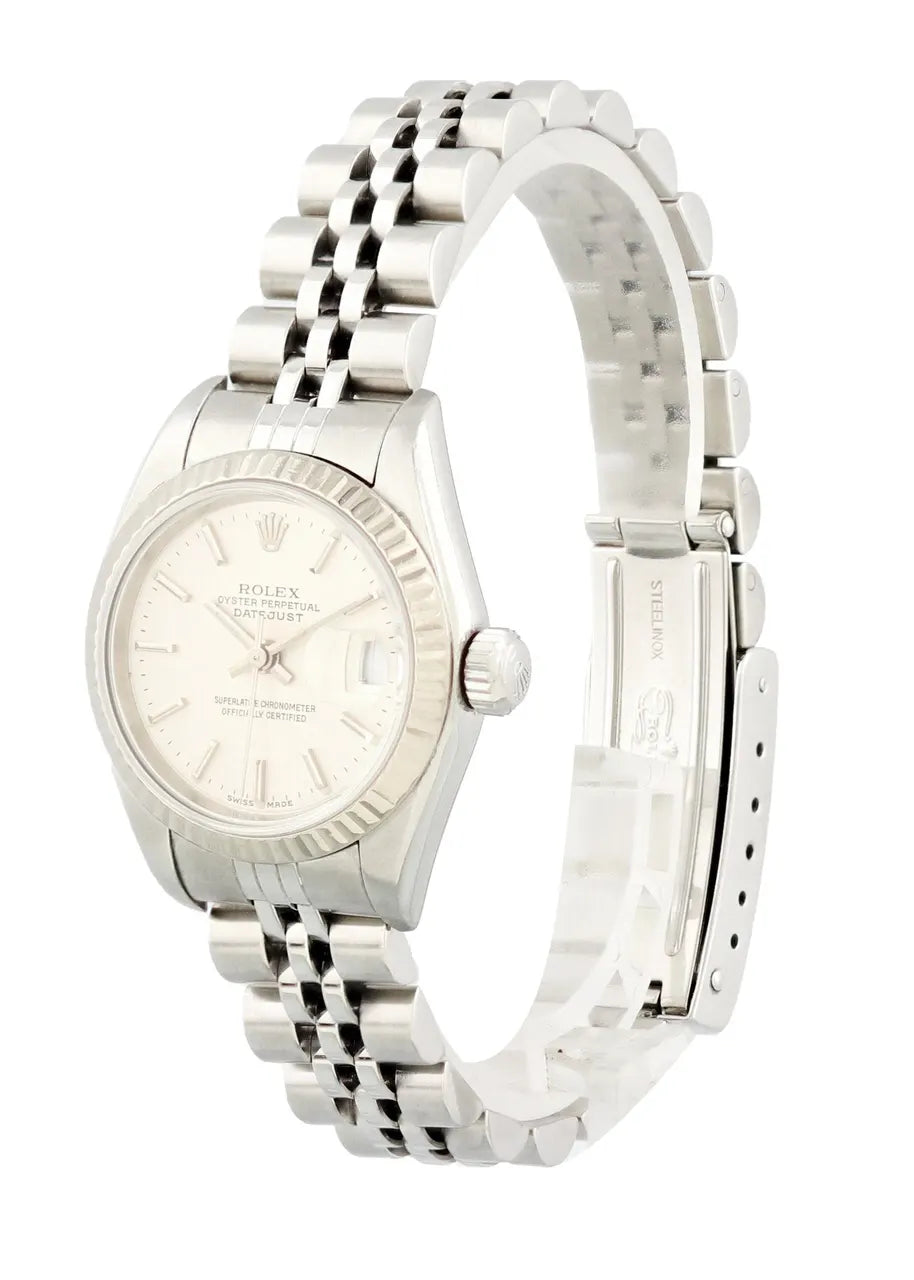 timeless Rolex Datejust Silver Dial Steel - Hình 5