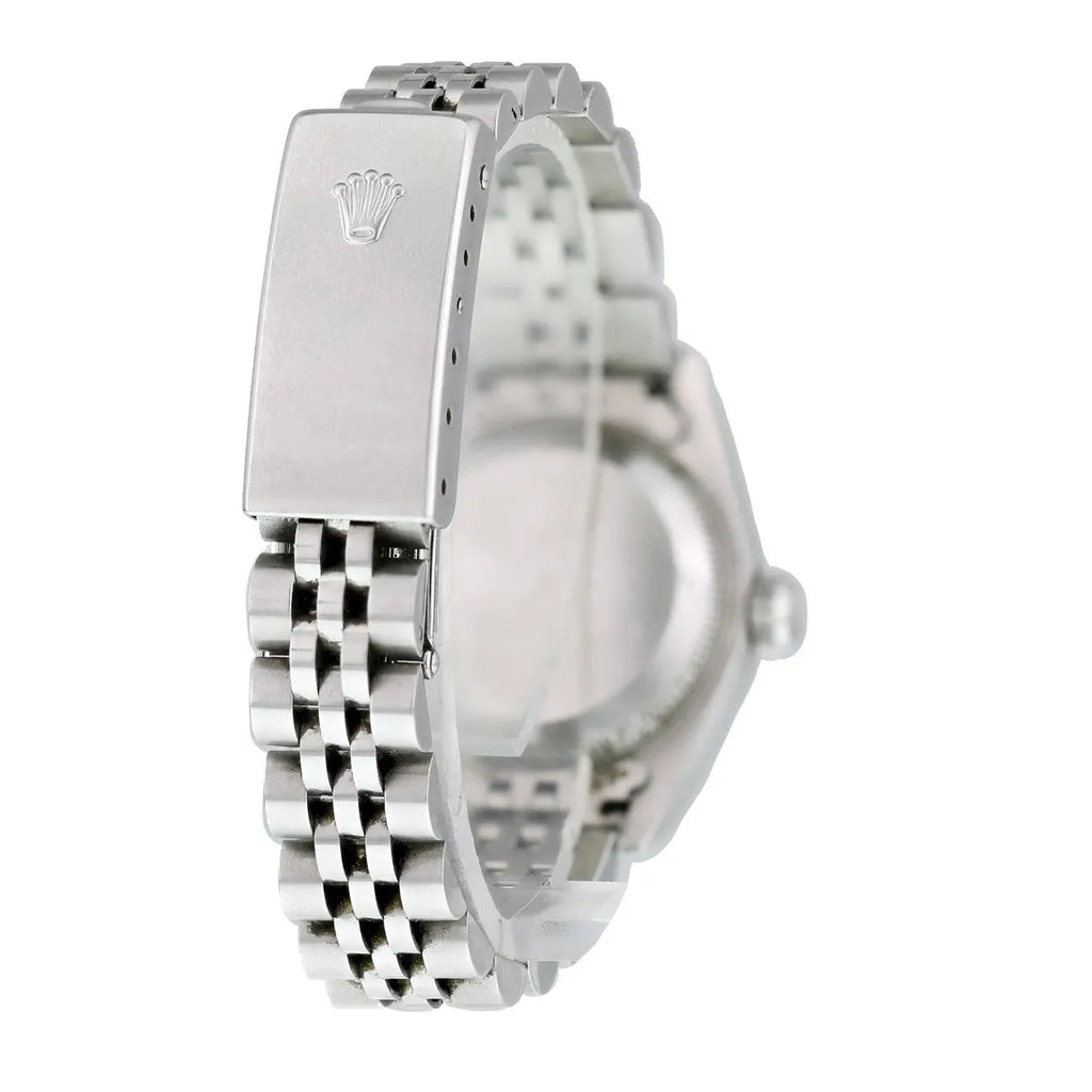 date Rolex Black Dial Oyster Perpetual - Hình 5