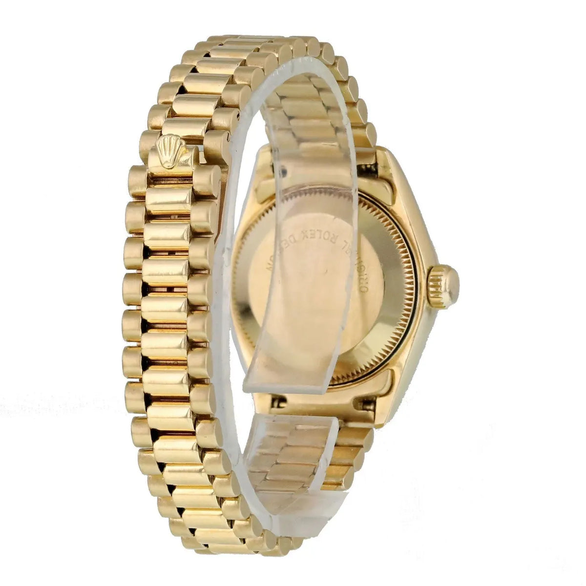 datejust oyster Rolex Gold Champagne Diamond - Hình 5