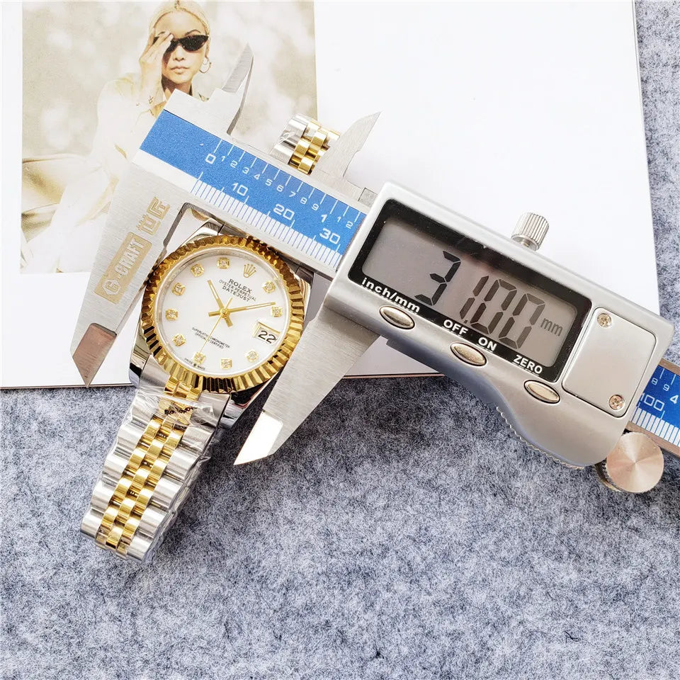 Rolex Two-Tone Diamond Mother - Hình 2