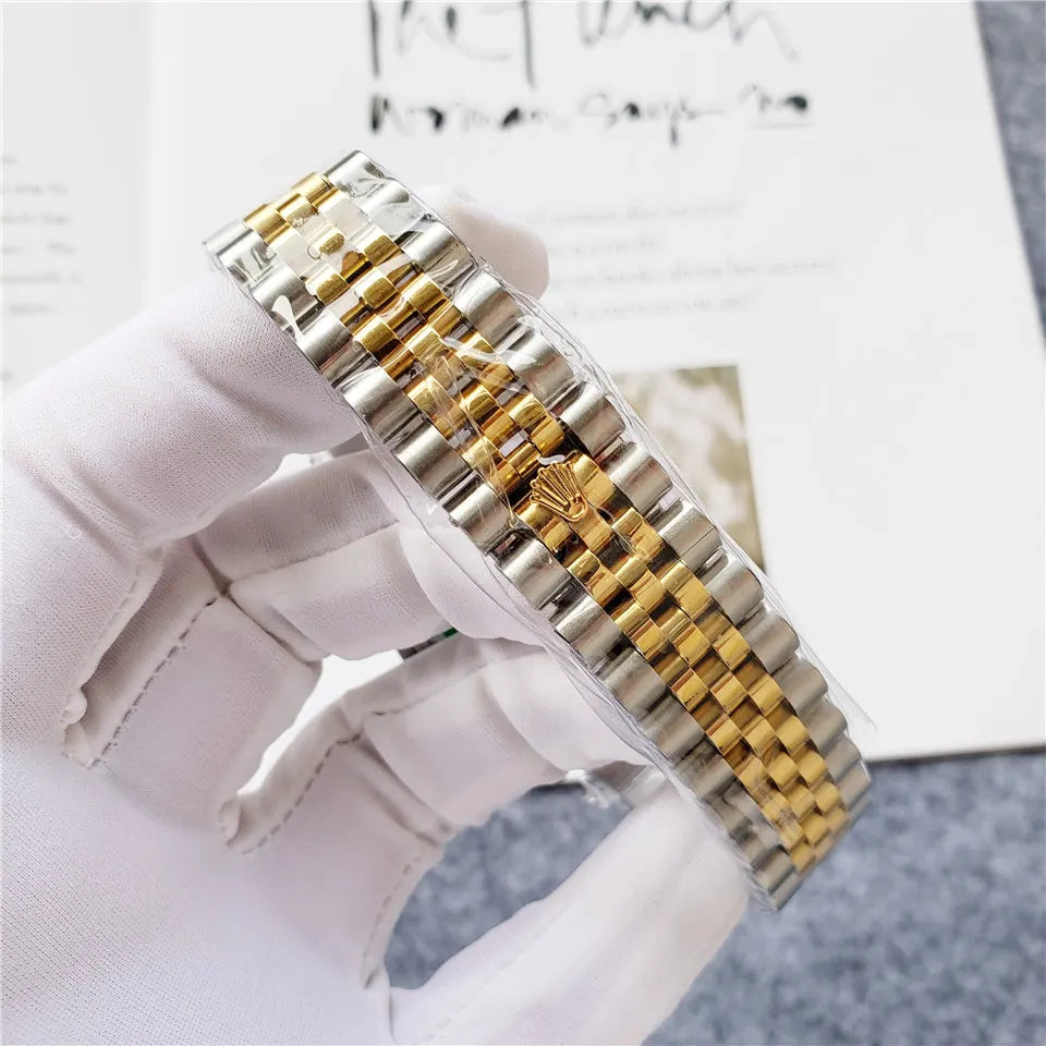 Rolex Two-Tone Diamond Mother - Hình 4
