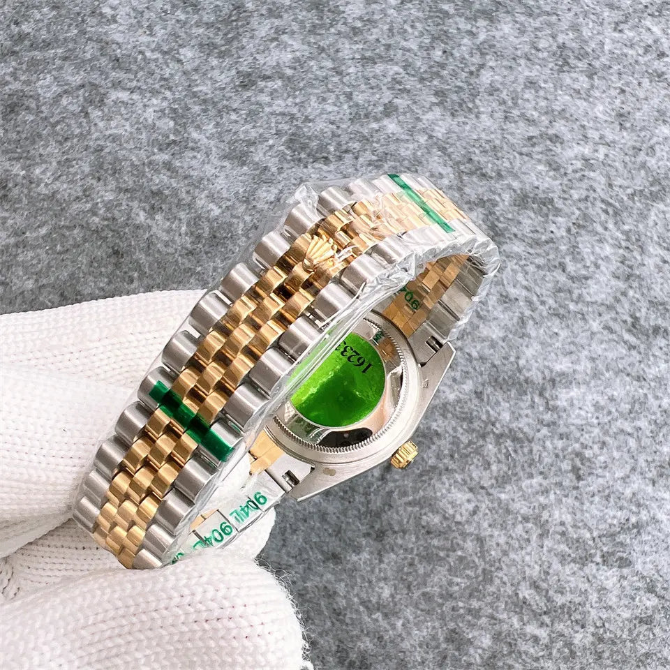 Rolex Pink Tapestry Datejust - Hình 4
