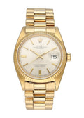oyster Rolex Gold Champagne Dial Datejust