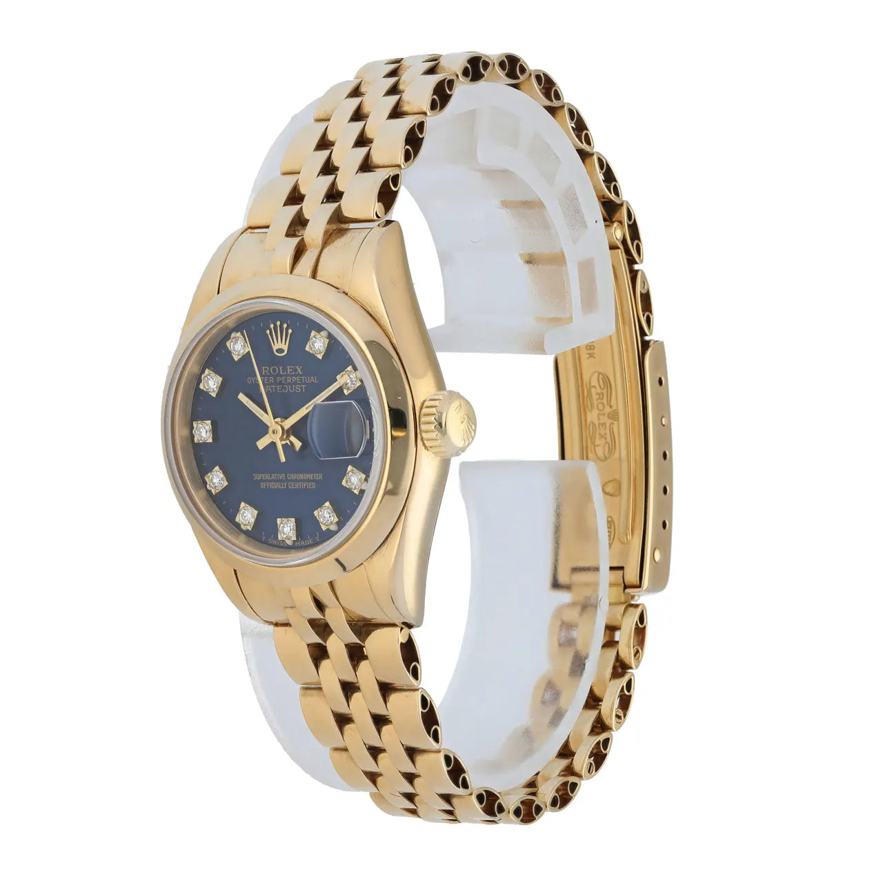 Rolex Datejust Gold Diamond Markers - Hình 3