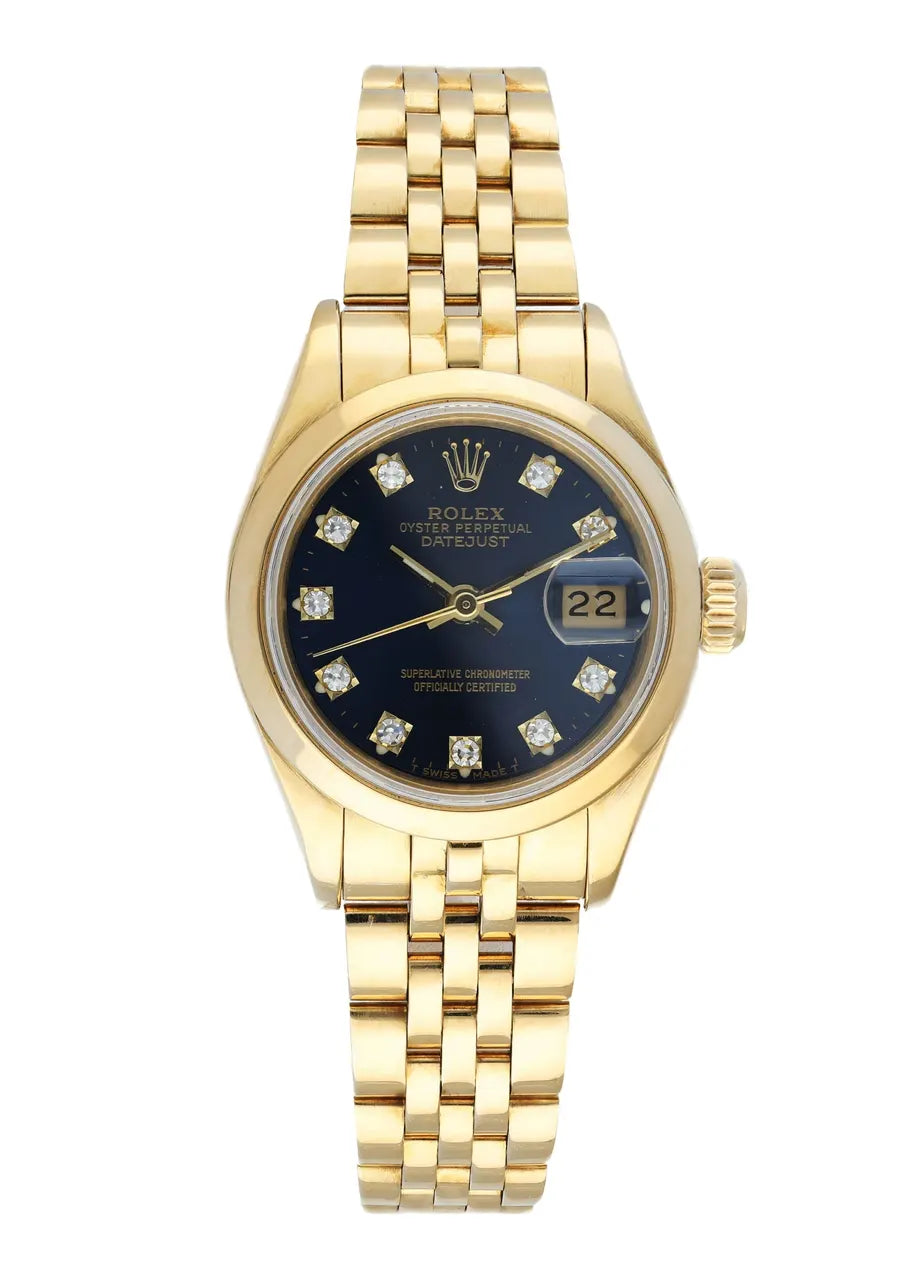 Rolex Datejust Gold Diamond Markers - Hình 2