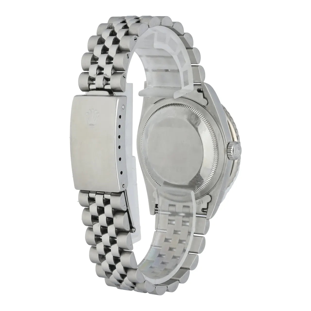 bezel Rolex Datejust Blue Dial Steel - Hình 4