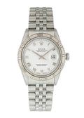 Rolex Turn-O-Graph Silver Dial