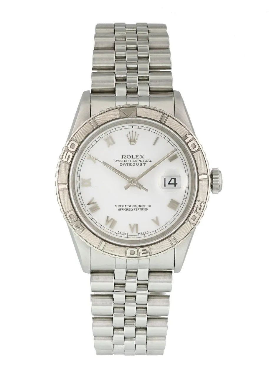 Rolex Turn-O-Graph Silver Dial