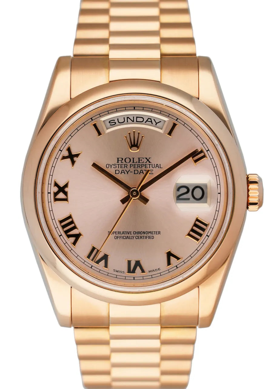 Rolex Day-Date Rose Gold Champagne