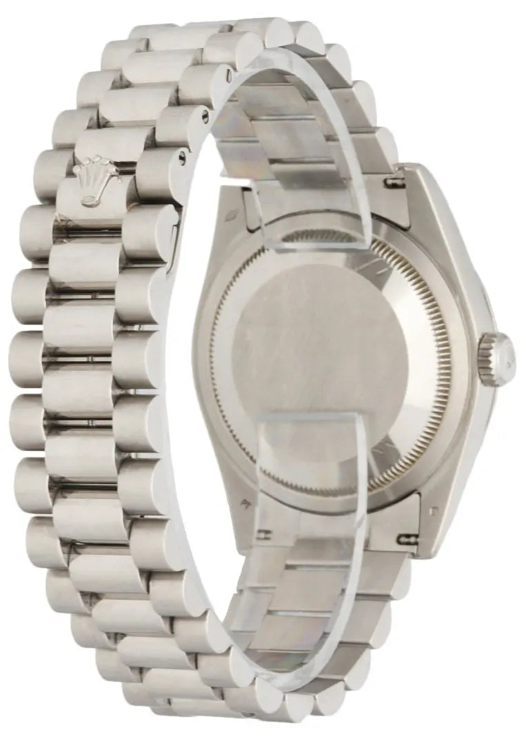 Rolex Day-Date Silver Dial stainless steel - Hình 4
