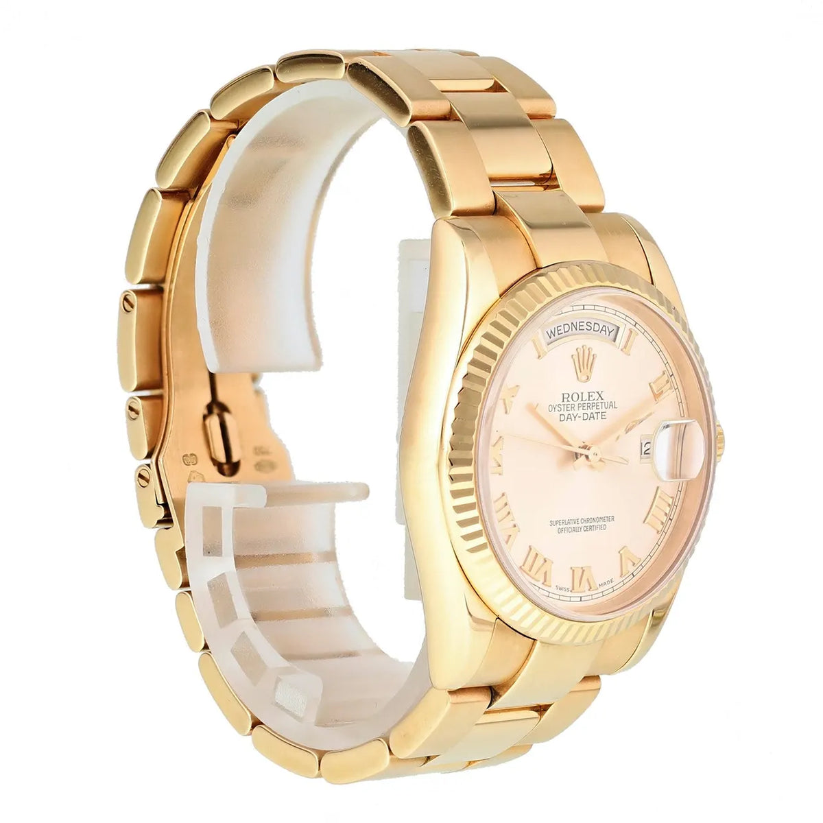 Rolex Rose Gold Salmon - Hình 4