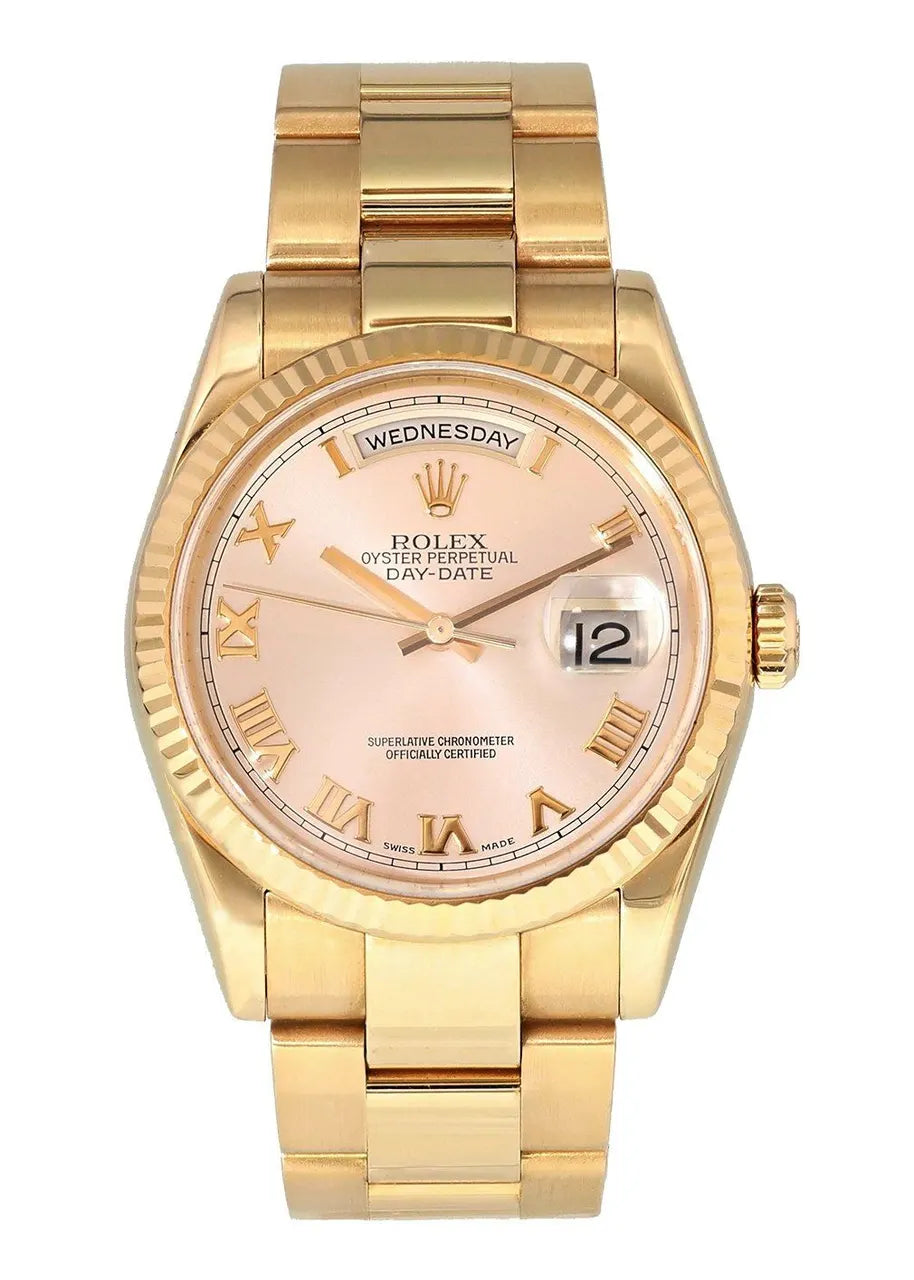 Rolex Rose Gold Salmon