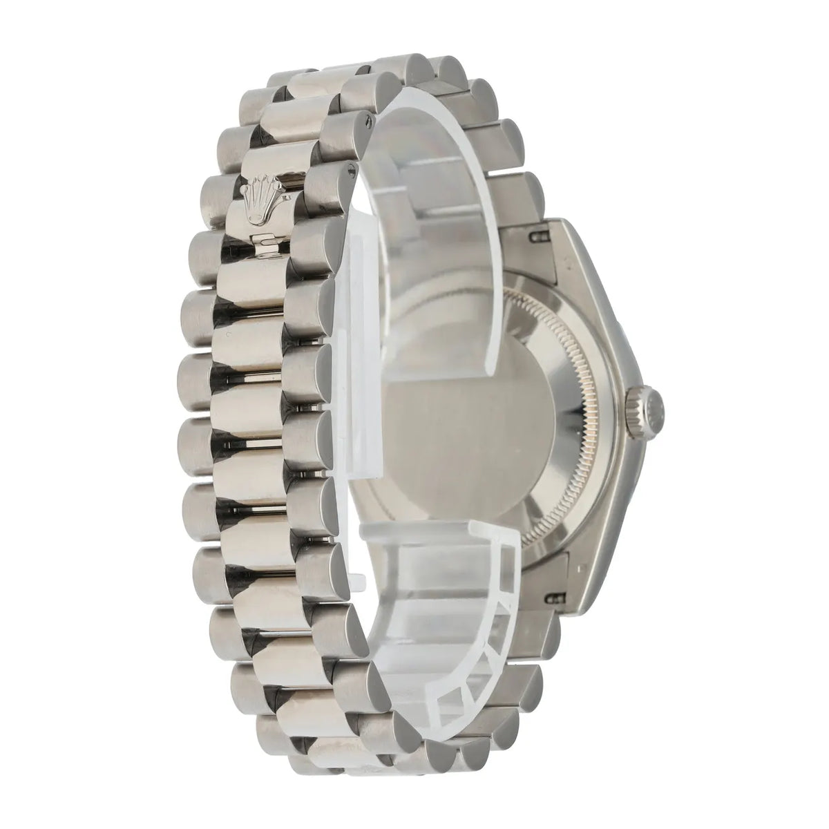 Rolex Silver Day-Date Steel - Hình 4