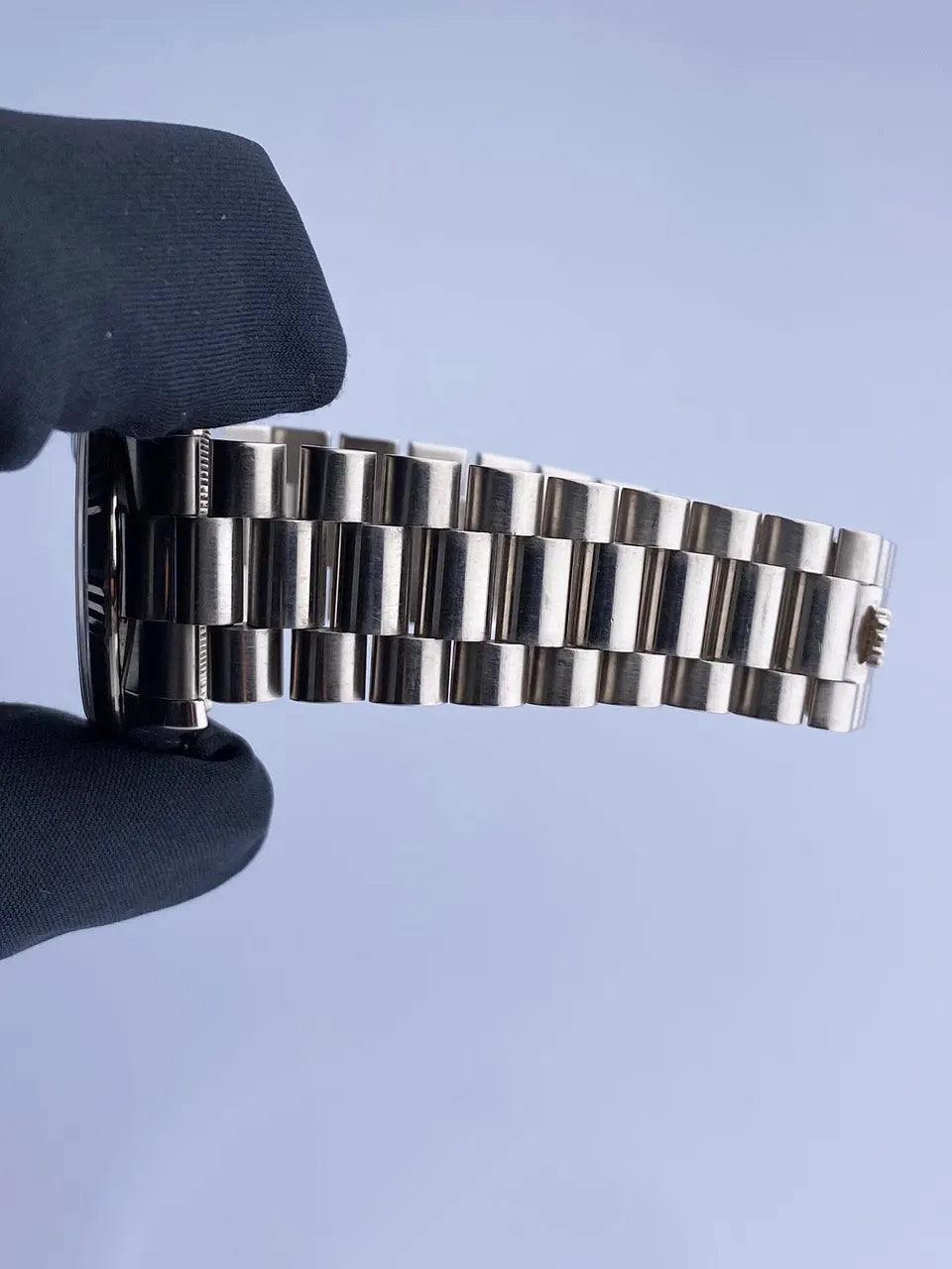 dial oyster Rolex Silver Diamond Day-Date - Hình 7