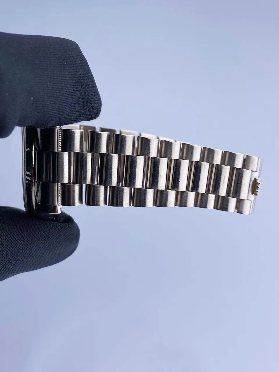 Rolex Platinum Silver Diamond - Hình 6