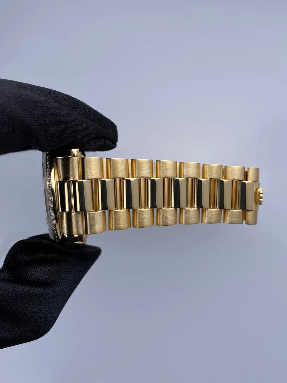 day Rolex Gold Diamond Pave - Hình 8