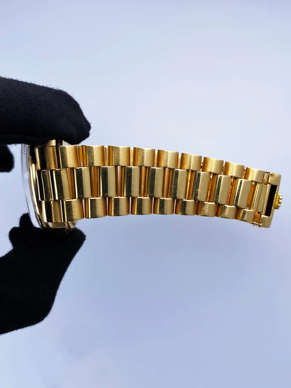 Rolex Day-Date Gold White Dial - Hình 8
