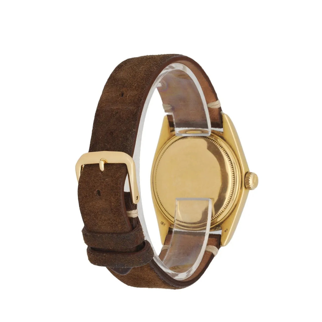 Rolex Day-Date Gold Suede - Hình 4