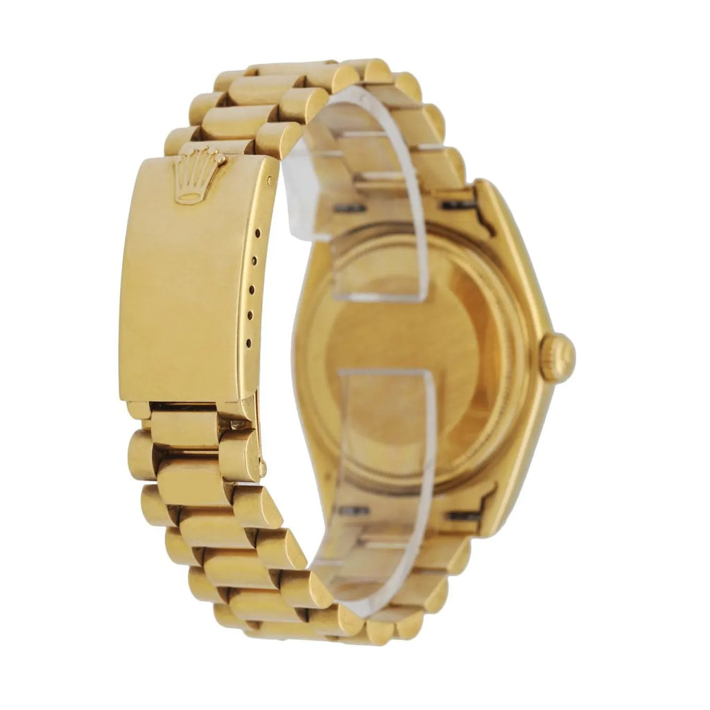 Rolex Day-Date 18K Gold Silver - Hình 3