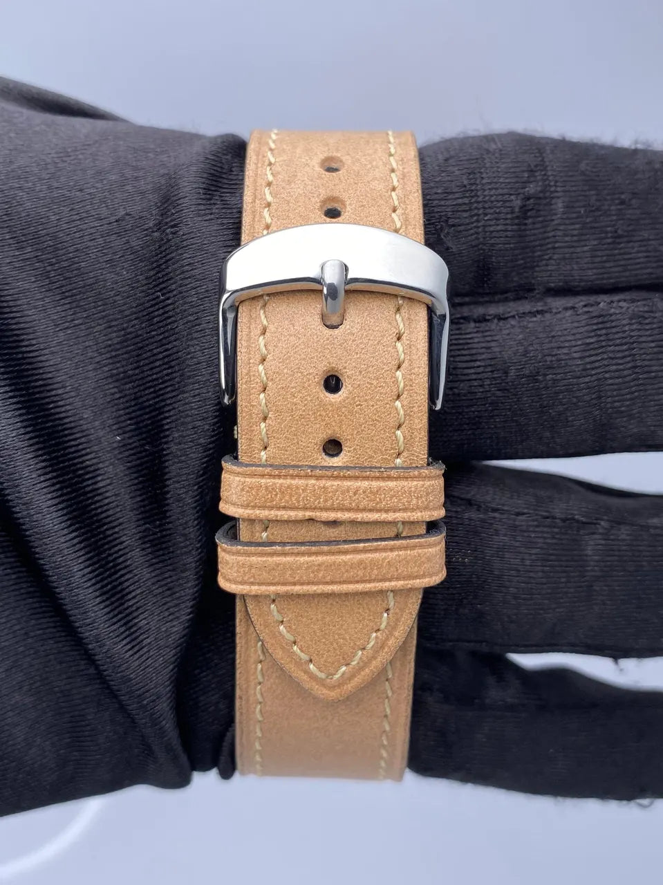 leather Rolex Day-Date Gold Champagne - Hình 7