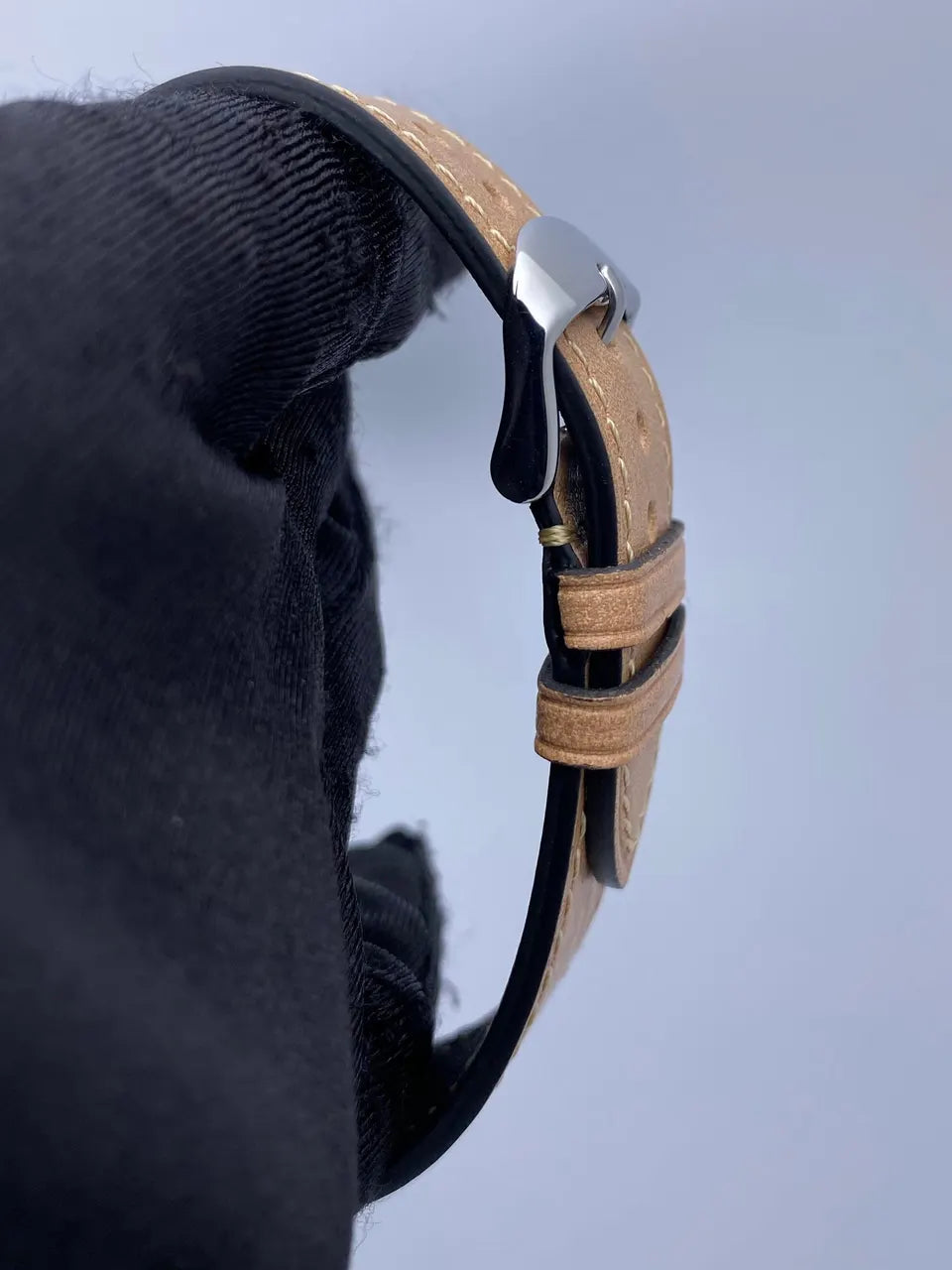leather Rolex Day-Date Gold Champagne - Hình 6
