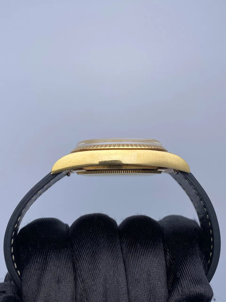 leather Rolex Day-Date Gold Champagne - Hình 5