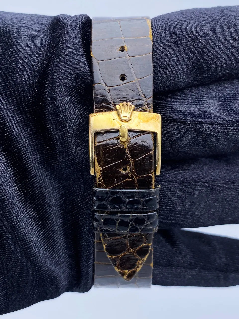 strap Rolex Gold Leather Day-Date - Hình 6