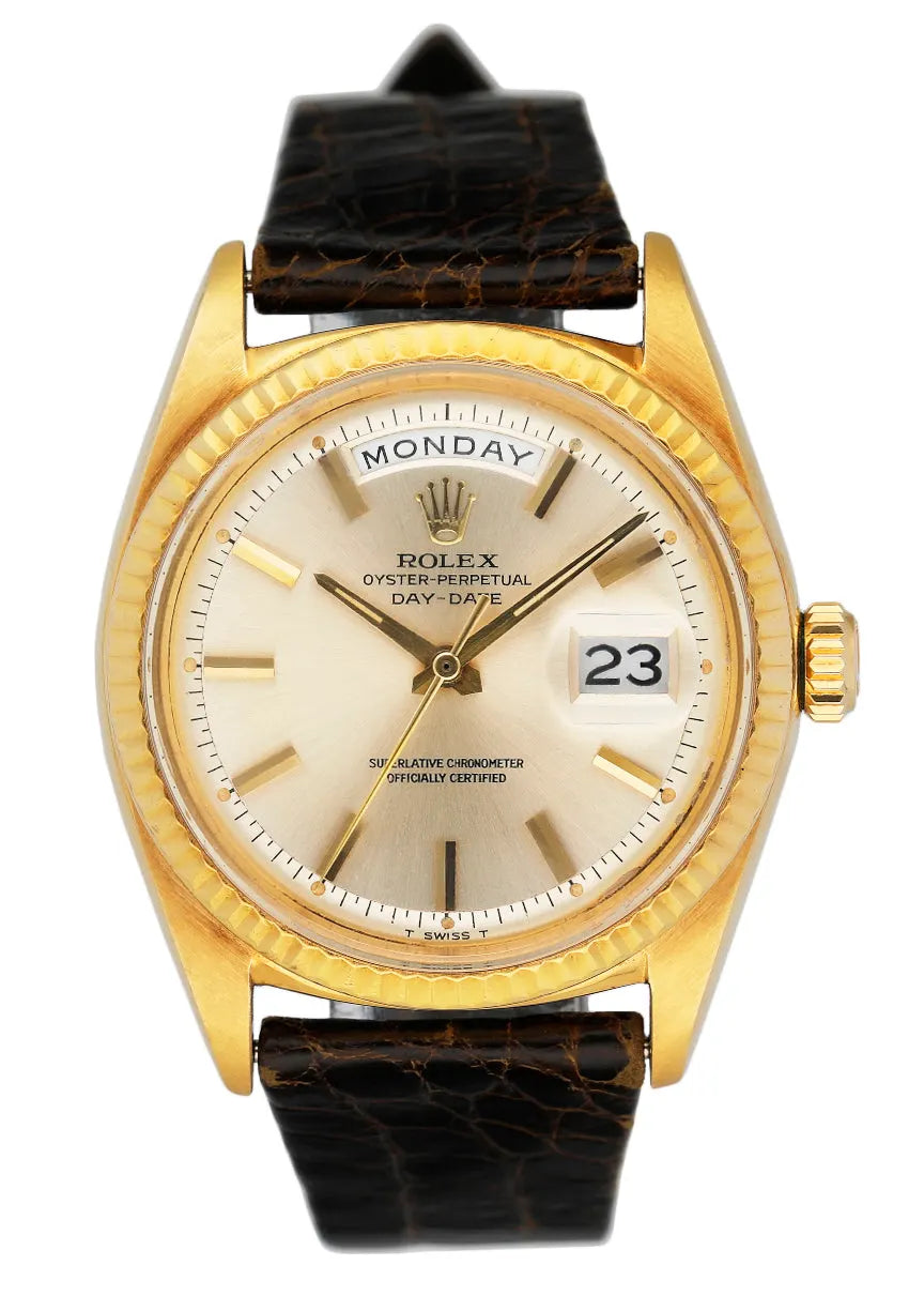 strap Rolex Gold Leather Day-Date