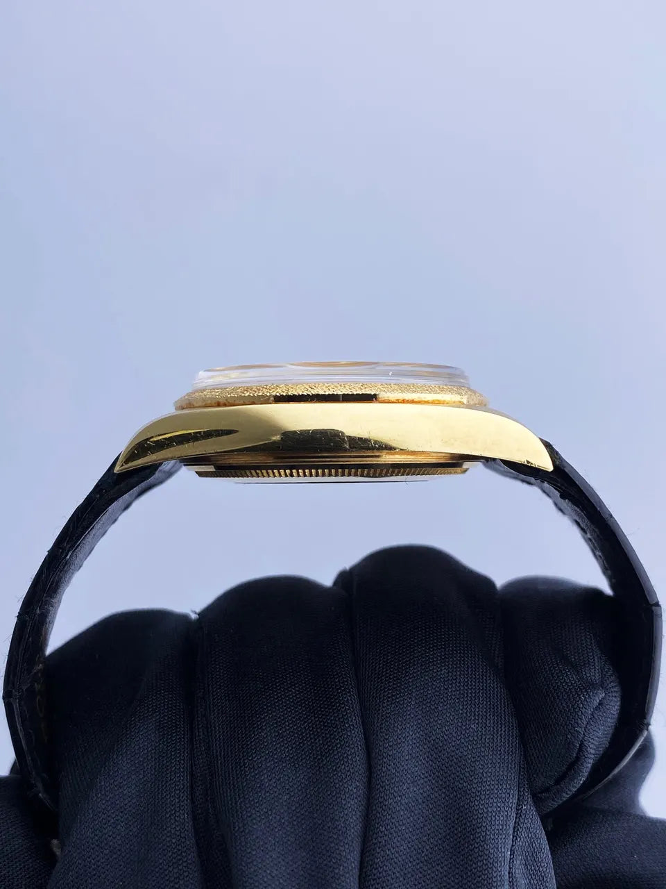 Rolex Day-Date Gold Linen - Hình 5